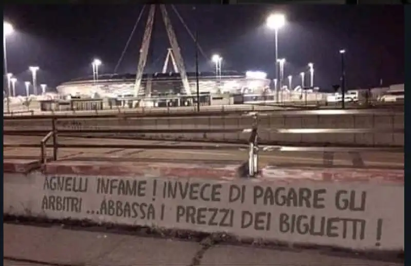 AGNELLI PROTESTE ULTRA' JUVE