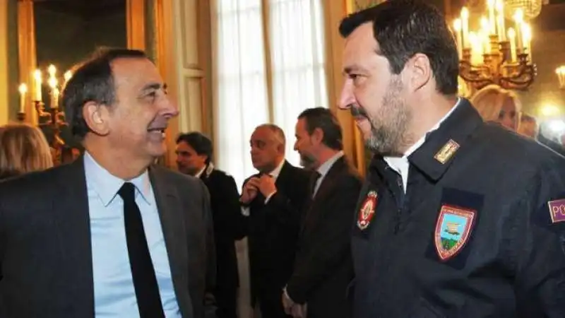 BEPPE SALA MATTEO SALVINI