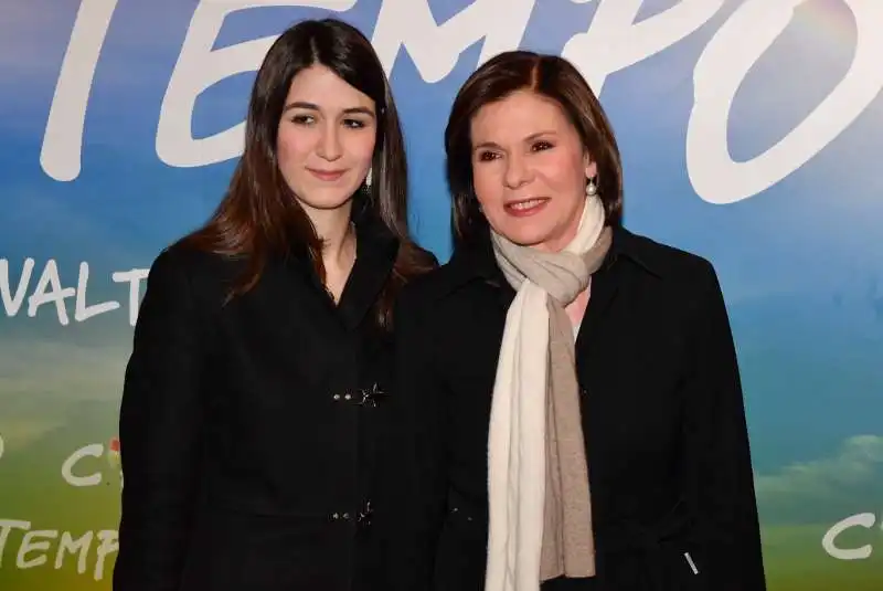 bianca berlinguer con la figlia giulia