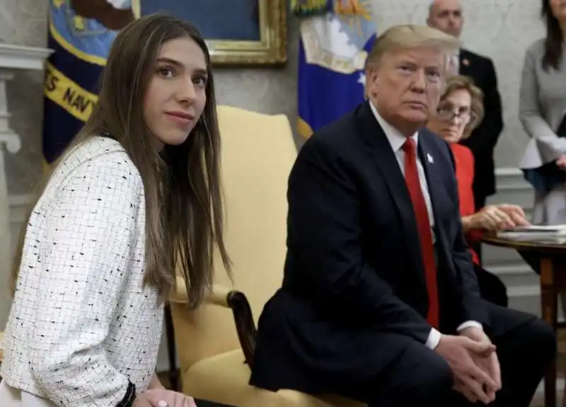 donald trump riceve la moglie di guaido' fabiana rosales 6