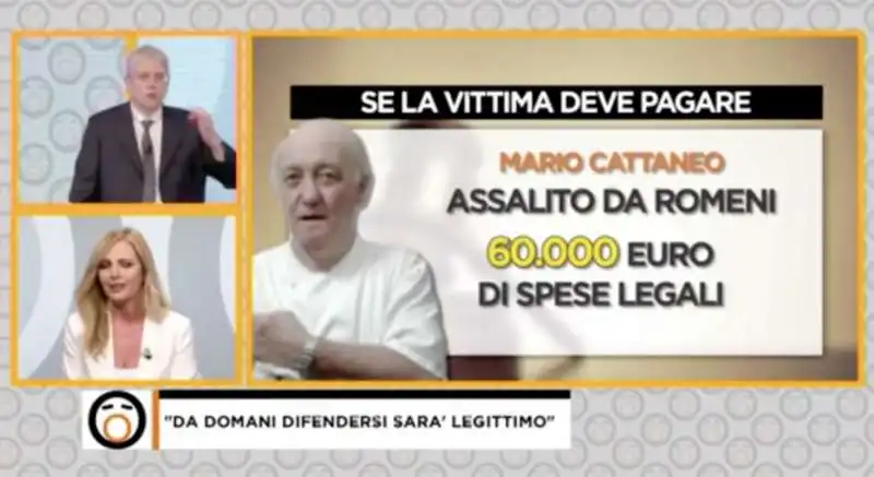 fuori dal coro   scazzo tra mario giordano e luisella costamagna sulla legittima difesa 4