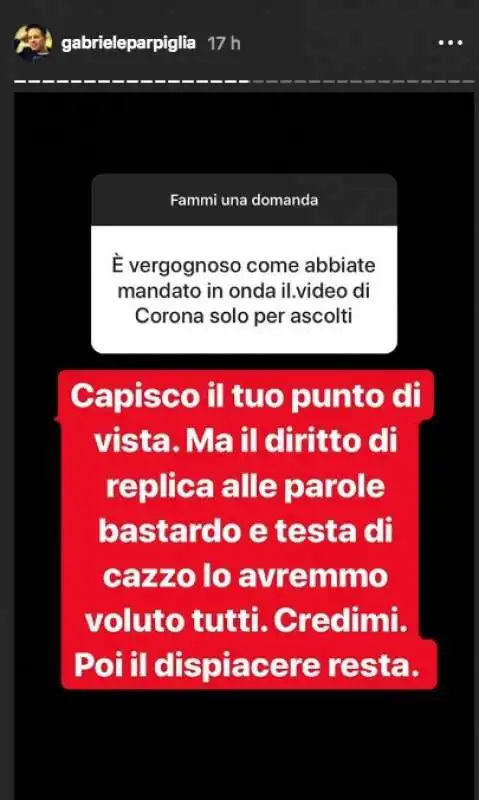 gabriele parpiglia sul caso fogli  1