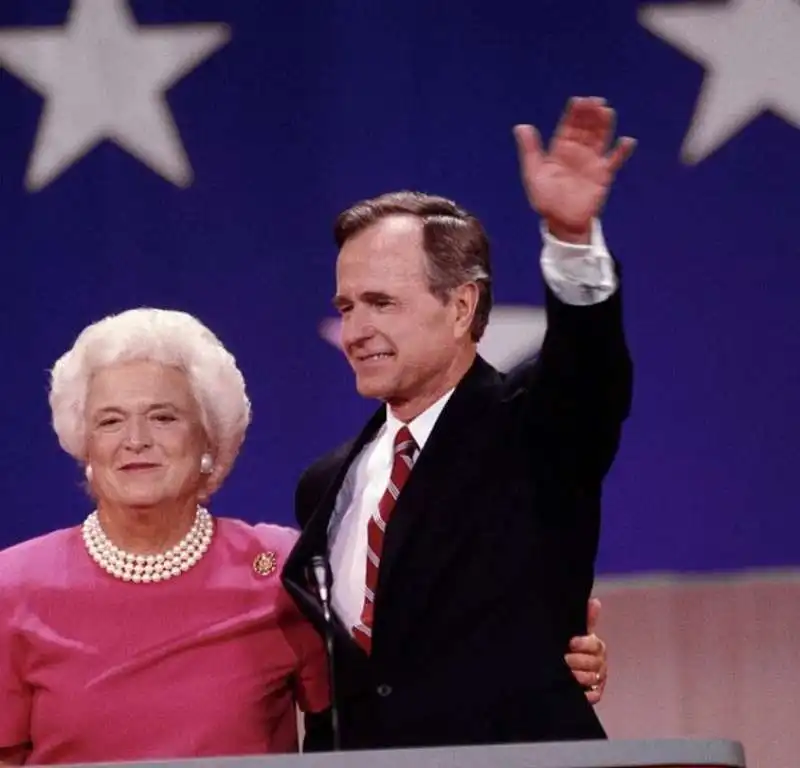 george e barbara bush  3