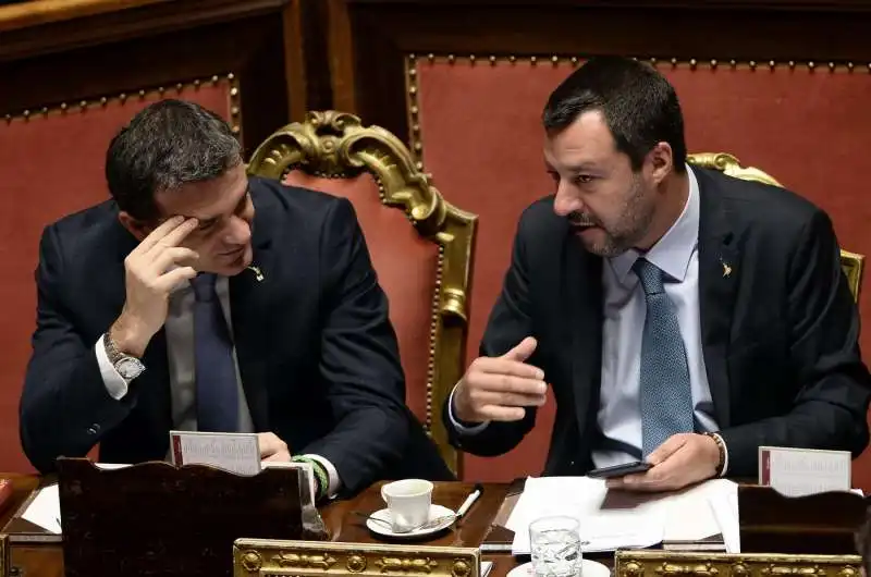 gianmarco centinaio matteo salvini