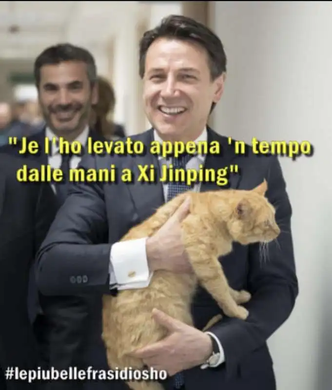 GIUSEPPE CONTE XI JINPING BY OSHO