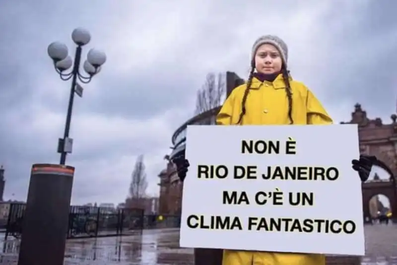 GRETA THUNBERG COME CALCUTTA