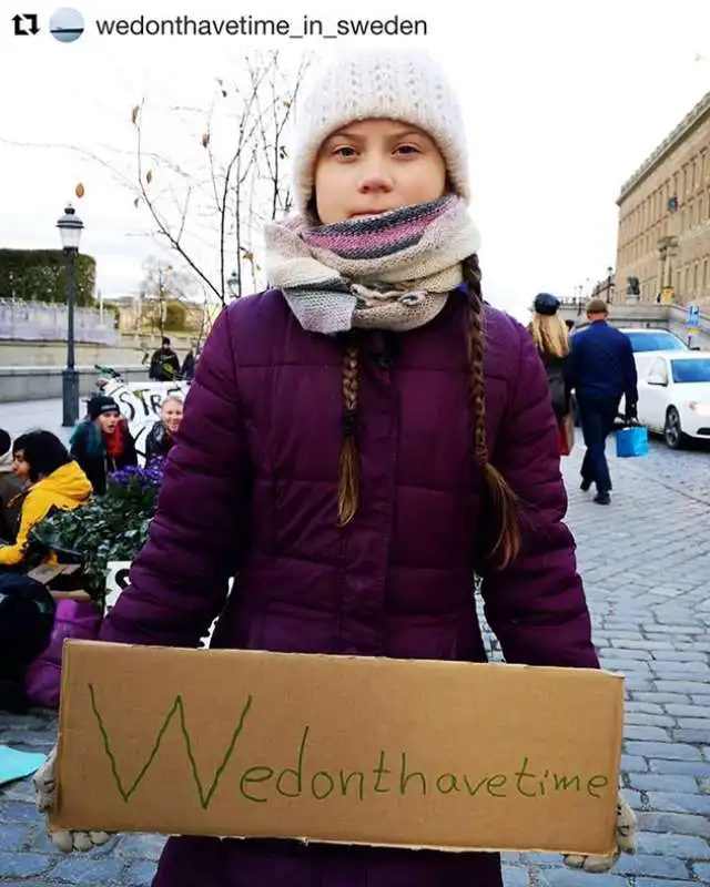 greta thunberg we don t have time