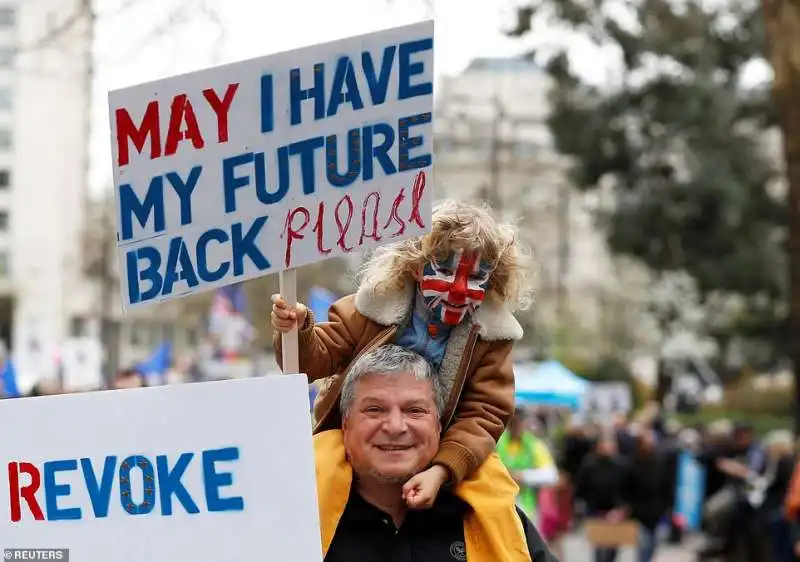 la marcia a londra dei remainers anti brexit  8