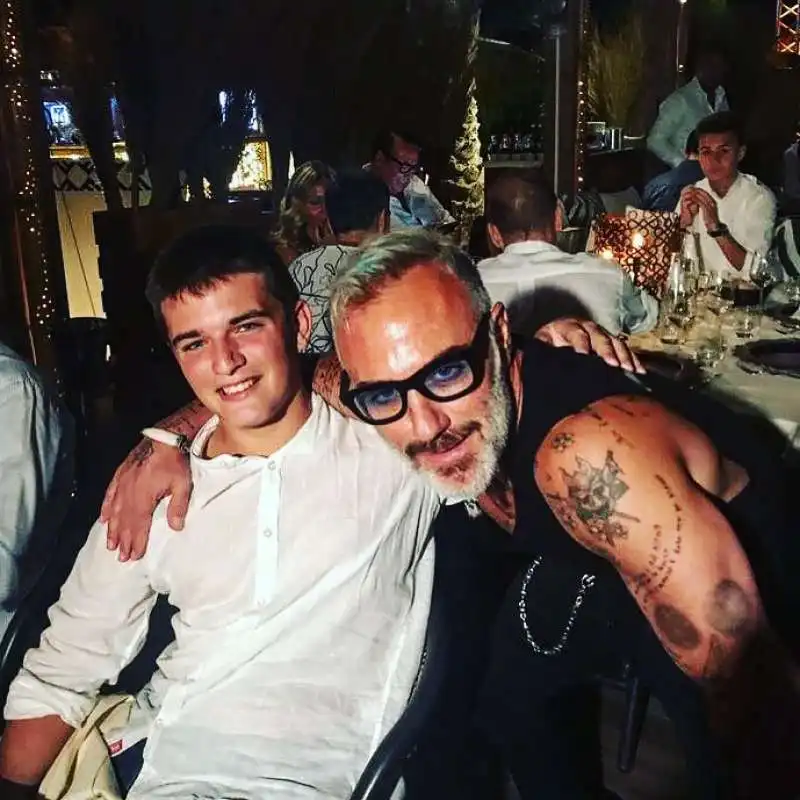 leonardo la russa con gianluca vacchi