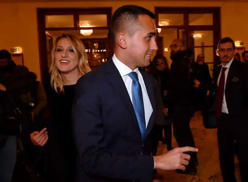 luigi di maio con la fidanzata virginia saba