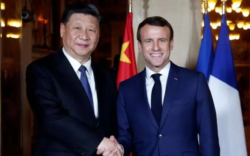 macron  xi jinping