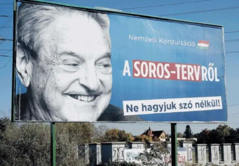 manifesti di orban contro soros e juncker  7