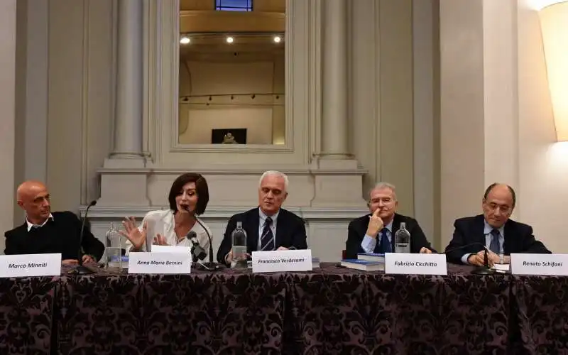 marco minniti annamaria bernini francesco verderami fabrizio cicchitto renato schifani