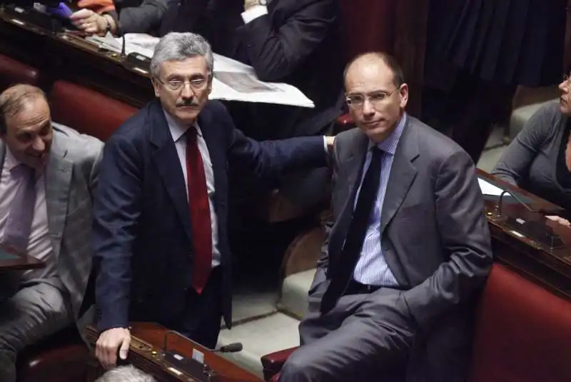 MASSIMO DALEMA ENRICO LETTA