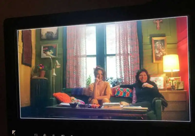 MATILDA DE ANGELIS E SUSANNE BIER SUL SET DELLA SERIE HBO 'THE UNDOING'