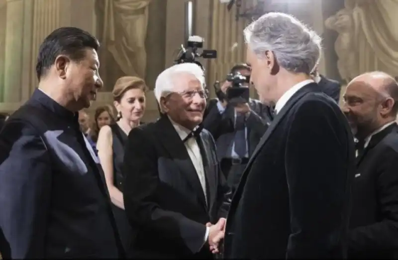 mattarella bocelli xi jinping