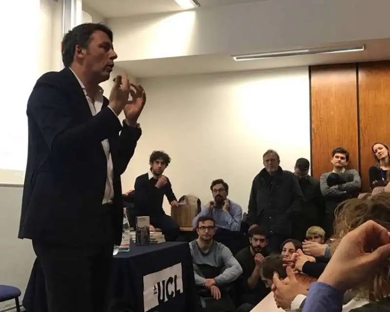 MATTEO RENZI A LONDRA 