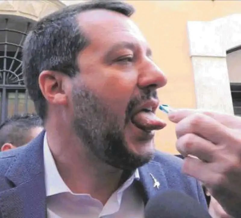 MATTEO SALVINI E IL TEST SULLA DROGA