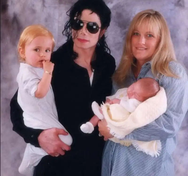 michael jackson, debbie rowe, paris e prince 4