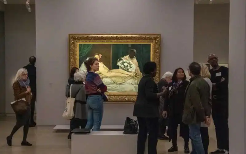 mostra il modello nero al musee d'orsay 2