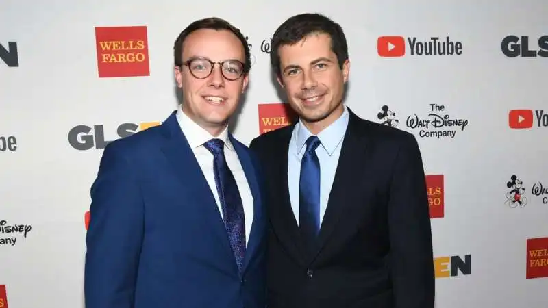 pete e il marito chasten buttigieg