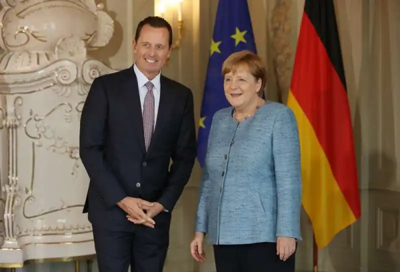 RICHARD  GRENELL ANGELA MERKEL