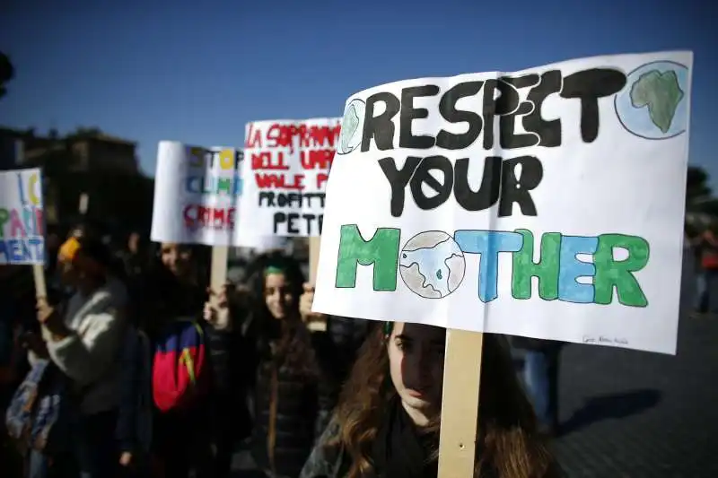 roma   corteo per l'ambiente   fridaysforfuture 10