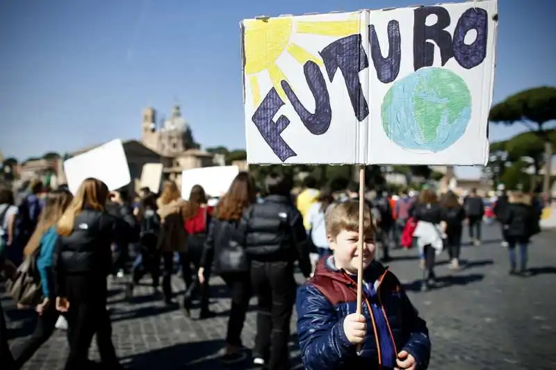 roma   corteo per l'ambiente   fridaysforfuture 24