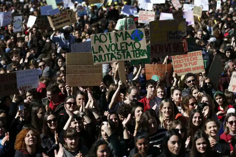 roma   corteo per l'ambiente   fridaysforfuture 29