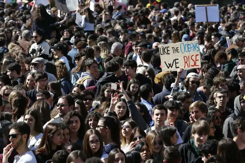 roma   corteo per l'ambiente   fridaysforfuture 39