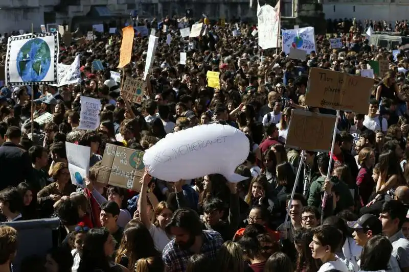 roma   corteo per l'ambiente   fridaysforfuture 40