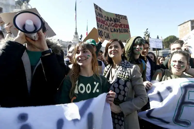 roma   corteo per l'ambiente   fridaysforfuture 45