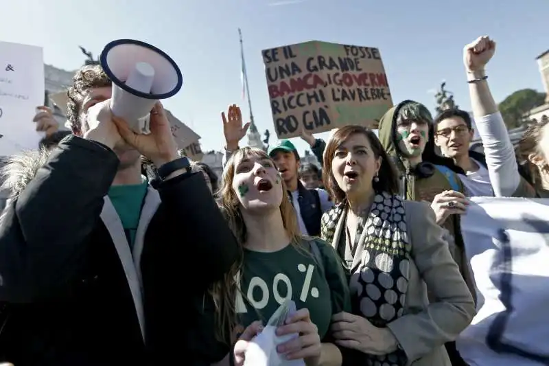 roma   corteo per l'ambiente   fridaysforfuture 47