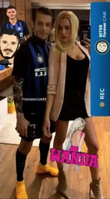 rossi novello icardi wanda nara 