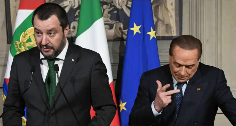 salvini berlusconi