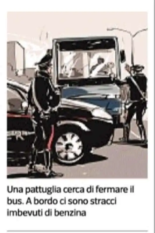 san donato milanese   sequestro del bus   3 di 4