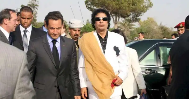 SARKOZY GHEDDAFI