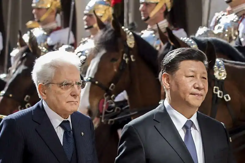 sergio mattarella   xi jinping