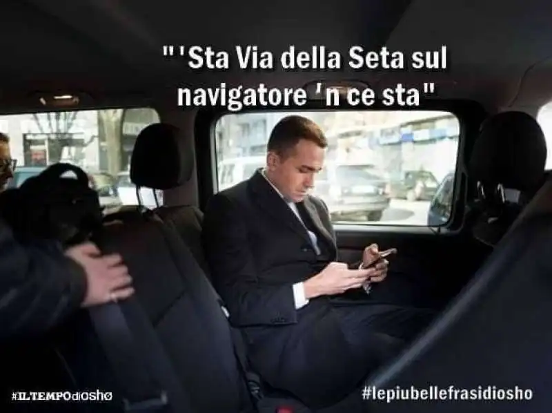 via della seta luigi di maio