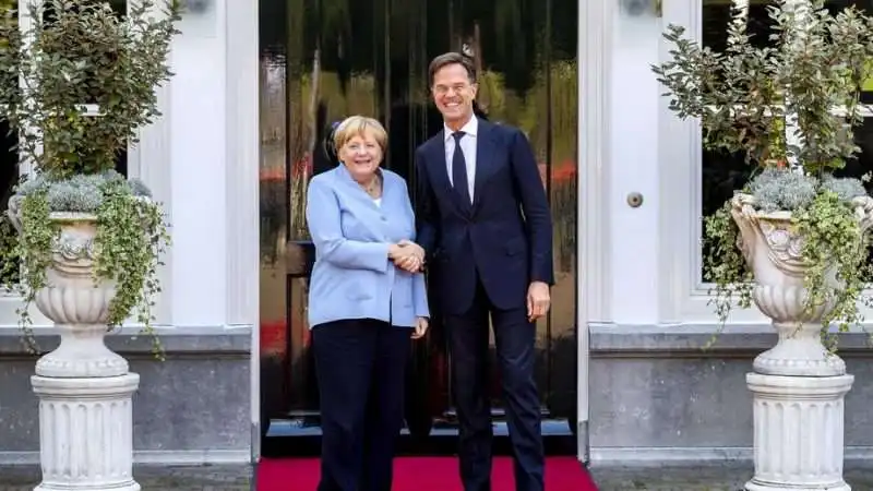 ANGELA MERKEL MARK RUTTE