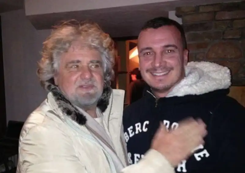 BEPPE GRILLO E ROCCO CASALINO