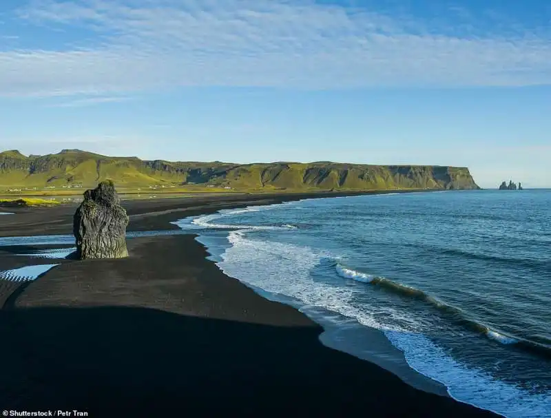  black sand beach, vik, iceland