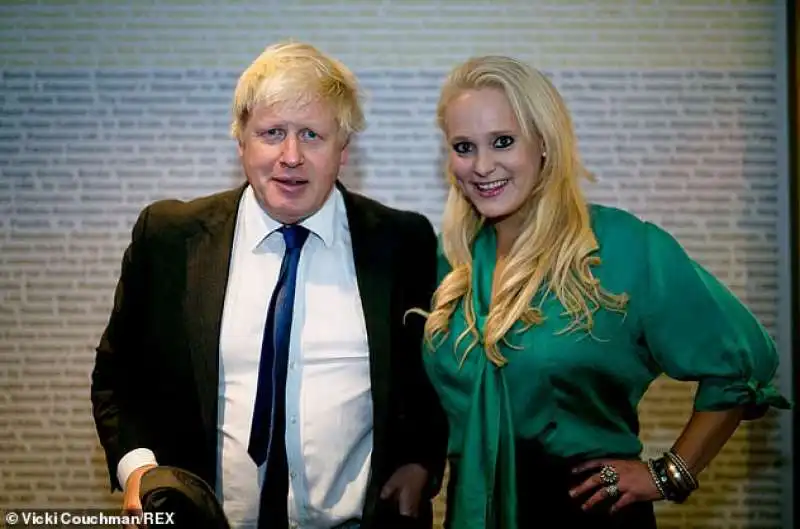 boris johnson e jennifer arcuri