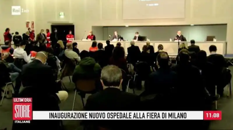 conferenza stampa inaugurazione ospedale fiera milano