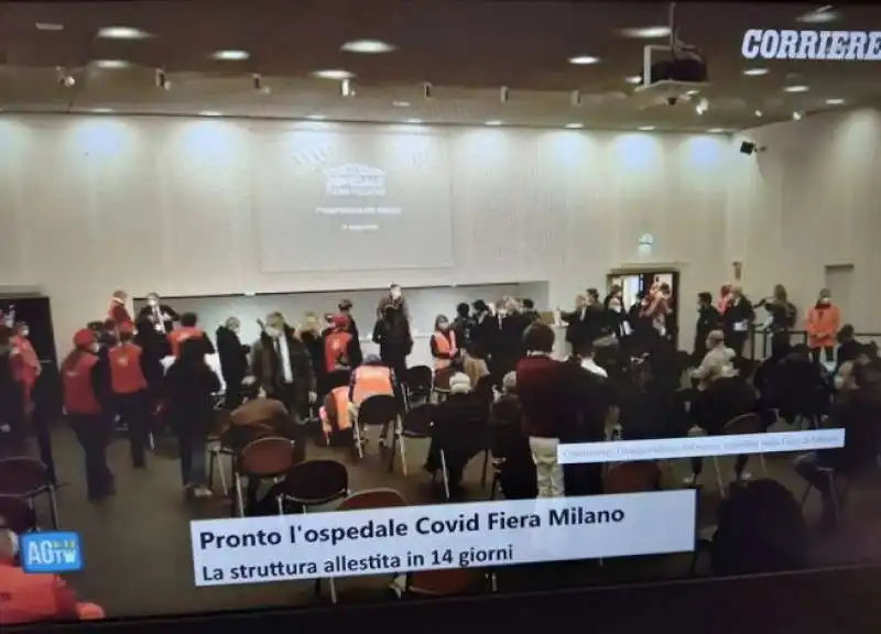 conferenza stampa inaugurazione ospedale fiera milano 2