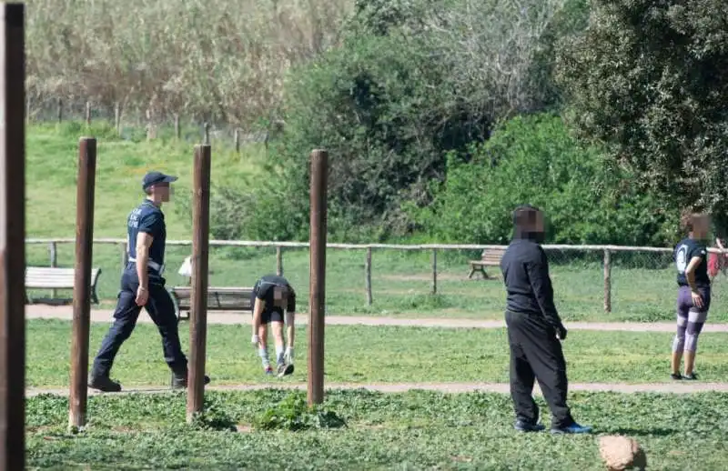 coronavirus, parco della caffarella di roma 9