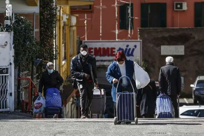 coronavirus, roma nel secondo giorno di quarantena 2