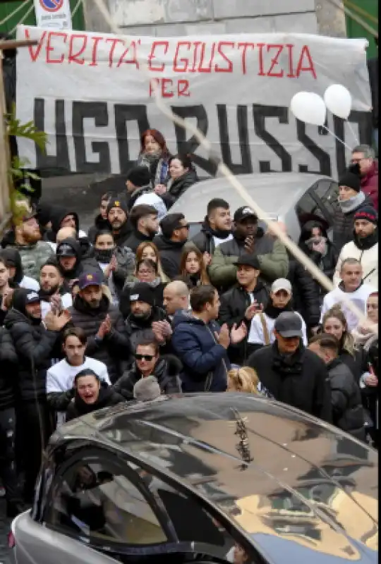 corteo per ugo russo