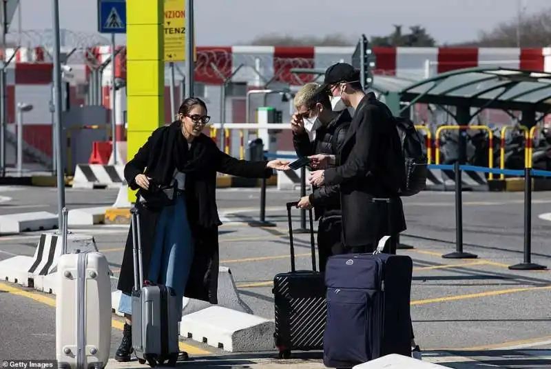 emergenza coronavirus  aeroporto linate