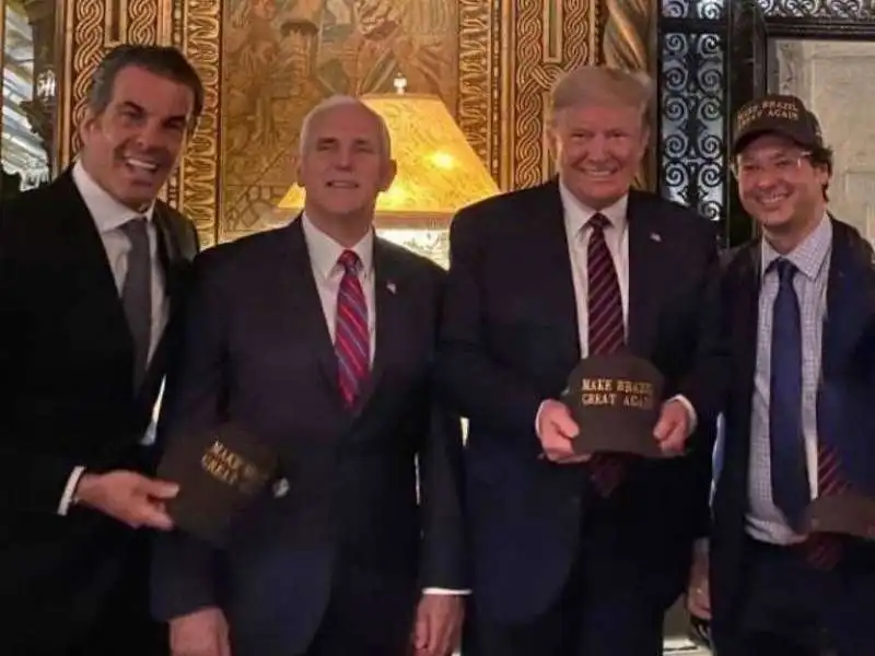 fabio wajngarten donald trump MIKE PENCE